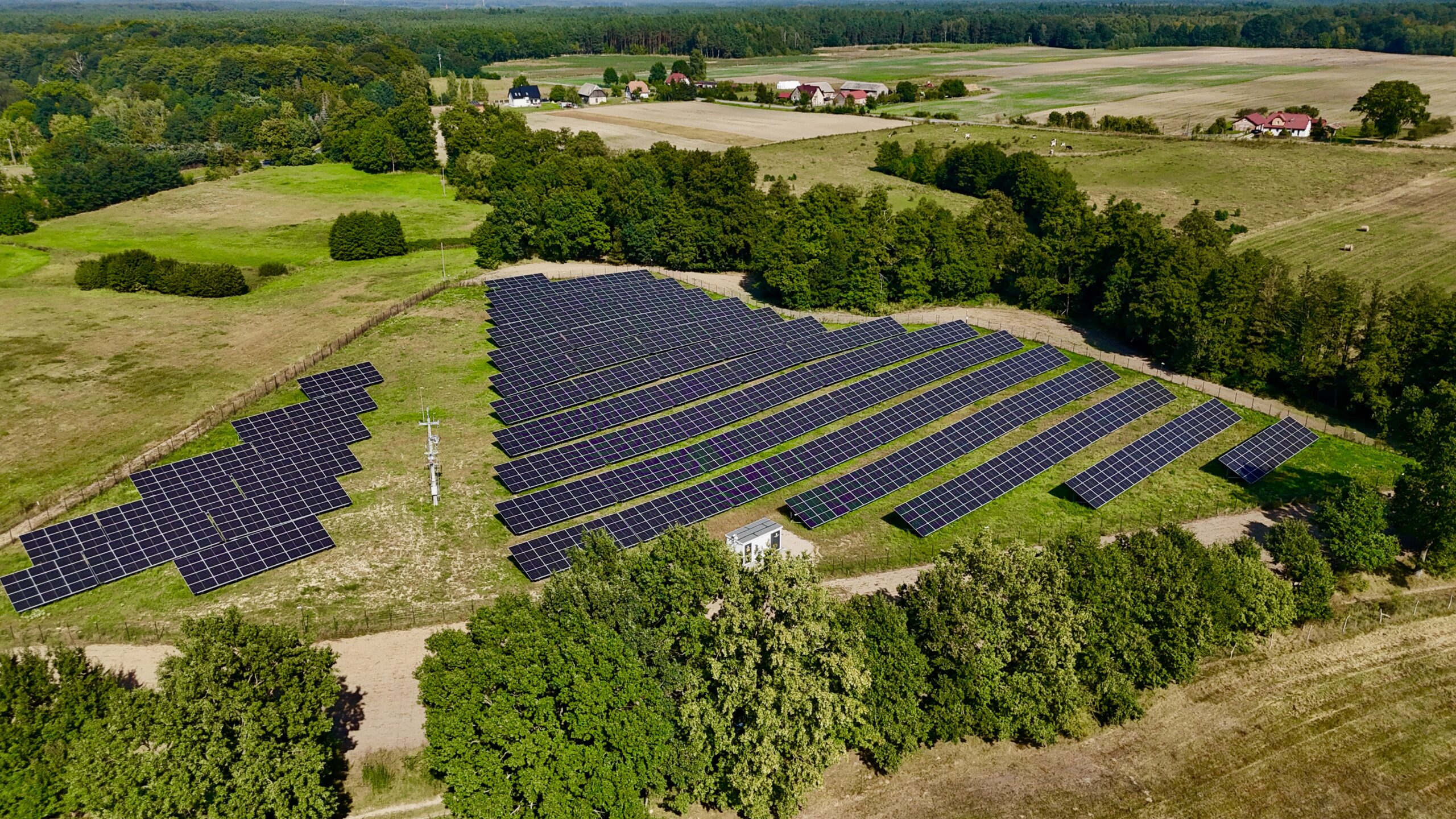 budowa farm fotowltaicznych - Breń