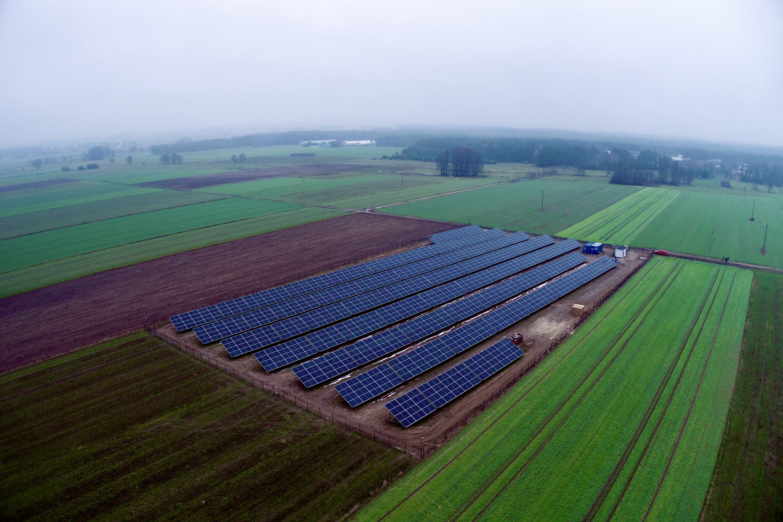 budowa farm fotowltaicznych - Górki Borze
