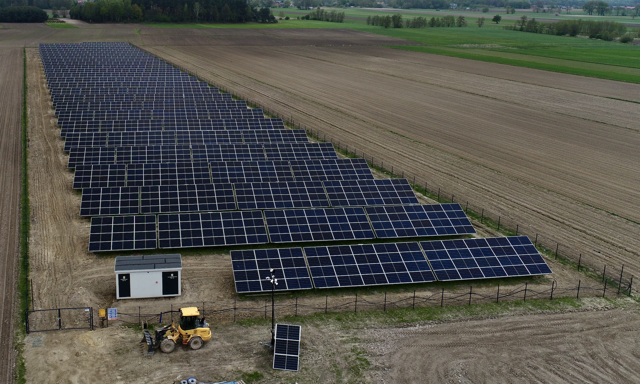 budowa farm fotowltaicznych - Kolonia Miklesz